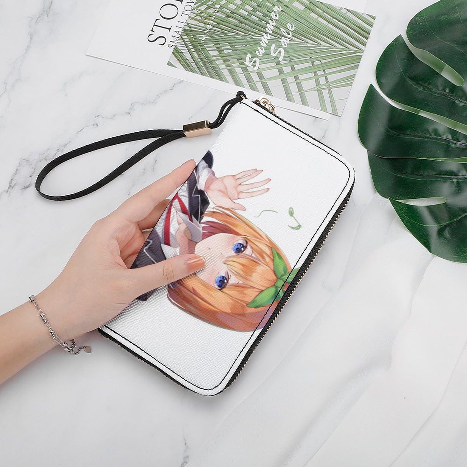 Amazon.co.jp: 五等分の花嫁 中野四葉 財布 メンズ 長財布 うす型 長